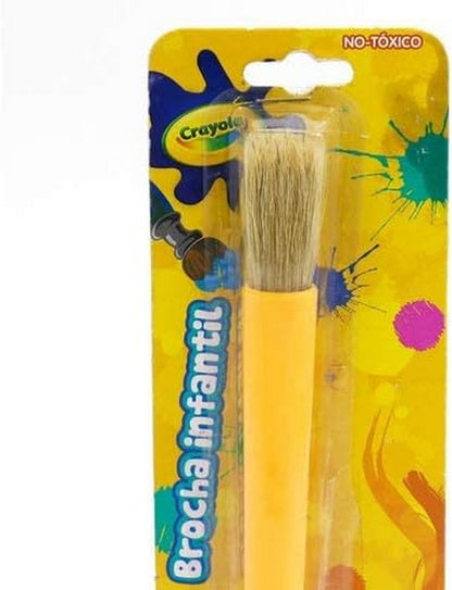 Crayola Jumbo Brush - Large, Durable, Kids Art Supplies, Ideal for Painting, Creative Projects, Ergonomic Handle, Multi-Purpose