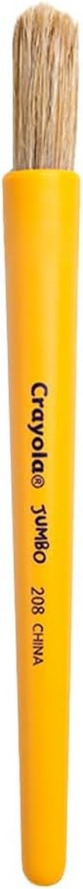 Crayola Jumbo Brush - Large, Durable, Kids Art Supplies, Ideal for Painting, Creative Projects, Ergonomic Handle, Multi-Purpose