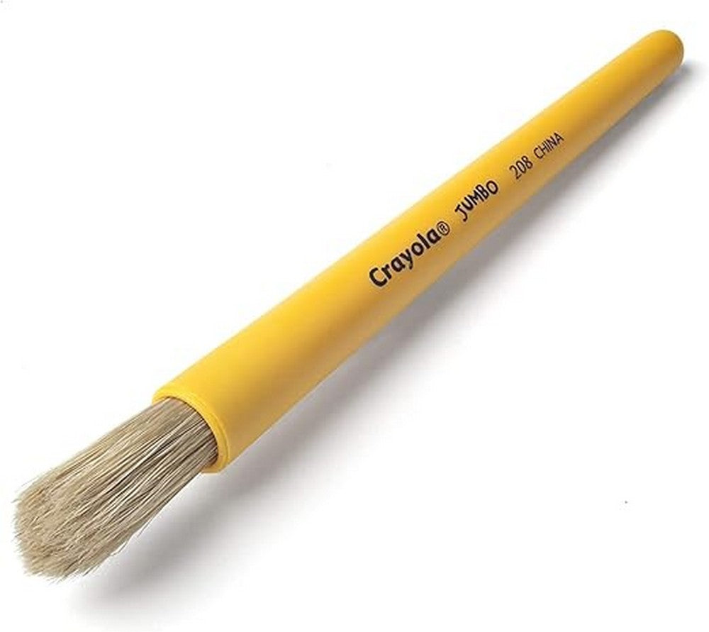 Crayola Jumbo Brush - Large, Durable, Kids Art Supplies, Ideal for Painting, Creative Projects, Ergonomic Handle, Multi-Purpose