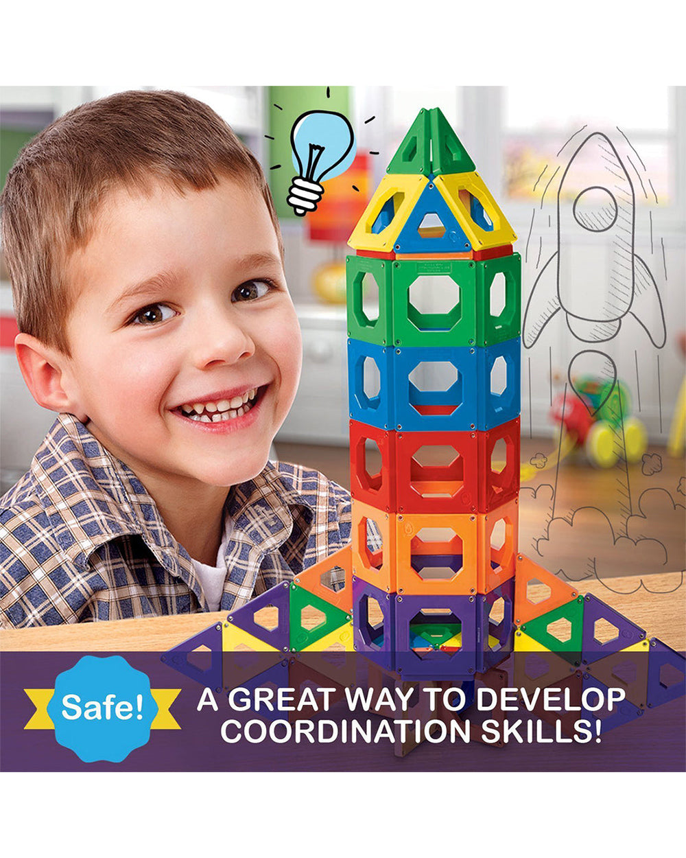 Discovery Toy Magnetic Tiles