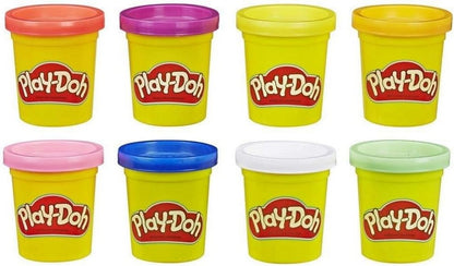 Play-Doh 8 Pack Neon Colors - Bright Modeling Clay Set, Craft Dough, Kids Art Supplies, Fun Toys for Creative Play, Sensory Play, Gift for Kids