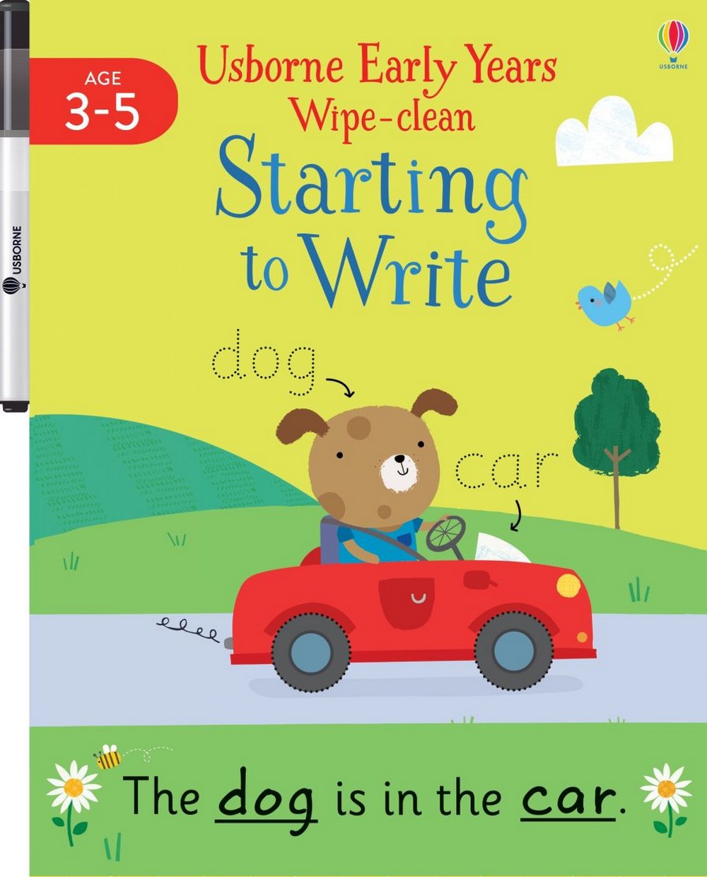 Usborne Early Years Wipe Clean Starting to Write - Educational Activity Book for Kids, Handwriting Practice, Pre-Writing Skills, Toddler Learning, Preschool Development