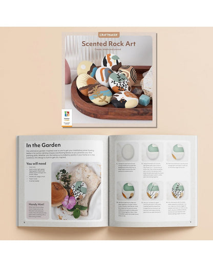 Hinkler Scented Rock Art Kit, DIY Craft Activity, Creative Rock Painting, Fun Sensory Art Project, Kids Art Supplies