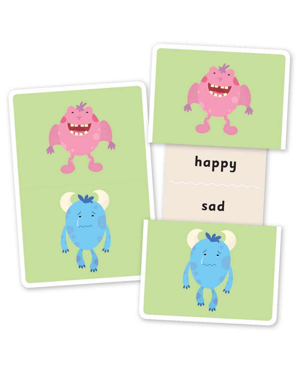 Hinkler Junior Explorers Opposites Slide & Learn Flash Cards - Educational Flash Cards for Toddlers, Fun Learning of Opposites with Interactive Slide Feature