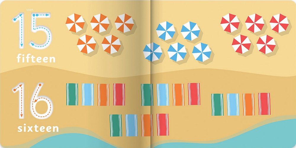 Hinkler Junior Explorers Trace & Learn First Numbers - Fun and Interactive Learning for Toddlers, Ideal for Number Recognition, Counting