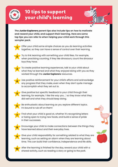 Hinkler Junior Explorers Trace & Learn First Numbers - Fun and Interactive Learning for Toddlers, Ideal for Number Recognition, Counting