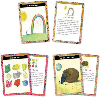 eeBoo Flash Cards - Natural & Earth Science Learning Set for Kids, Fun and Educational Way to Explore Nature, Animals, and the Environment