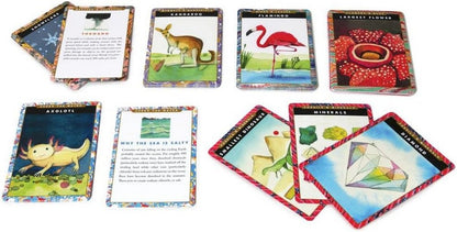 eeBoo Flash Cards - Natural & Earth Science Learning Set for Kids, Fun and Educational Way to Explore Nature, Animals, and the Environment