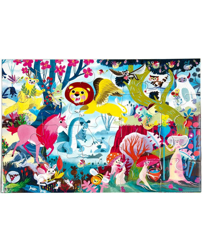 eeBoo Magical Creatures 20-Piece Puzzle – Fun and Educational Puzzle for Kids, Colorful & Imaginative Designs, Perfect for Early Learners