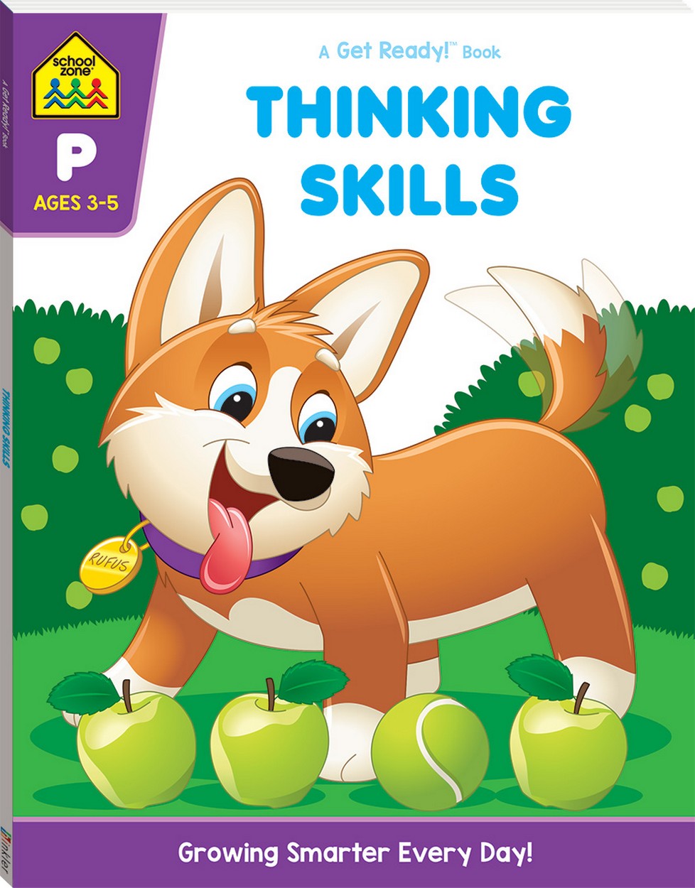 Hinkler Thinking Skills A Get Ready Book – Early Learning, Cognitive Skills, Educational Activities, Creative Thinking