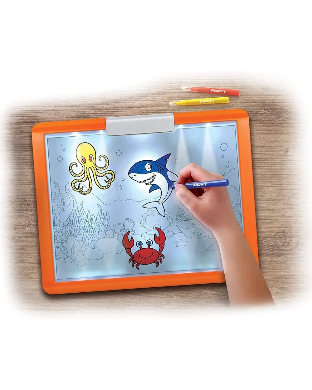 Discovery LED Tracing Tablet - STEM Toy for Kids, Creative Drawing Tool, Light-Up Art Board, Educational Fun