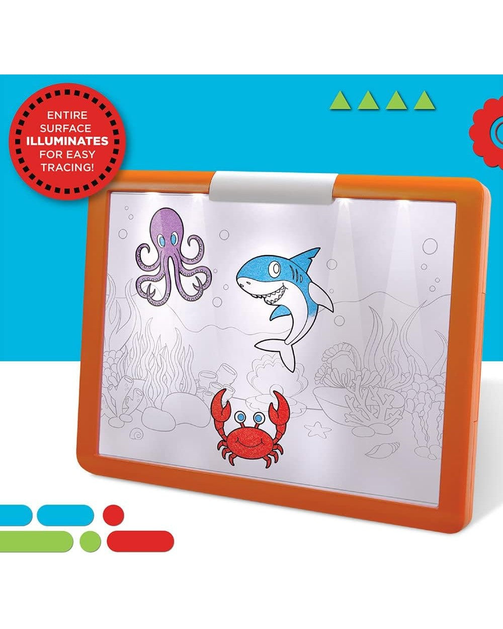 Discovery LED Tracing Tablet - STEM Toy for Kids, Creative Drawing Tool, Light-Up Art Board, Educational Fun