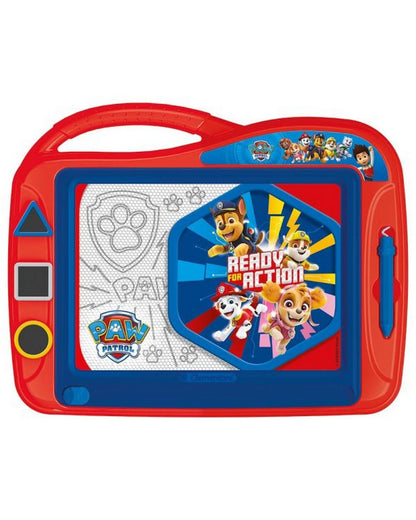 Clementoni Magnetic Drawing Board Paw Patrol – Reusable Doodle Board for Kids, Magnetic Drawing Surface with Paw Patrol Theme