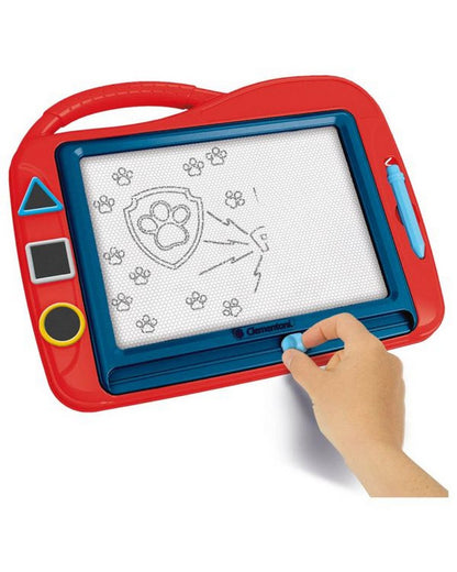 Clementoni Magnetic Drawing Board Paw Patrol – Reusable Doodle Board for Kids, Magnetic Drawing Surface with Paw Patrol Theme