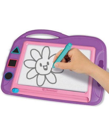 Clementoni Magnetic Drawing Board Gabby – Creative Doodle Board for Kids, Reusable Magnetic Drawing Surface, Ideal for Learning and Fun Art Activities