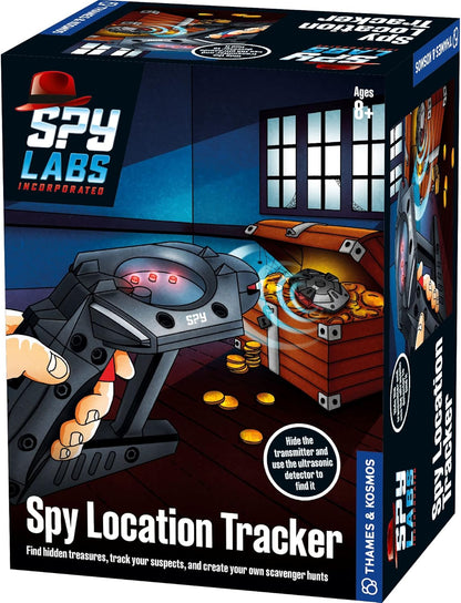 Thames & Kosmos Spy Labs Inc: Spy Location Tracker Find Treasures, Evidence, Track Suspects, Create Scavenger Hunts | Essential Gadget w/Ultrasonic Sensors for Young Investigators