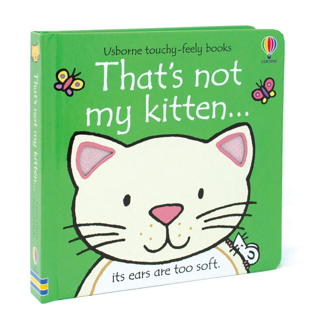 Usborne That's Not My Kitten: Touch and Feel Book, Early Learning, Interactive Story, Kids Favorite Animals