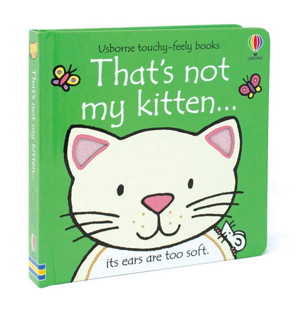 Usborne That's Not My Kitten: Touch and Feel Book, Early Learning, Interactive Story, Kids Favorite Animals