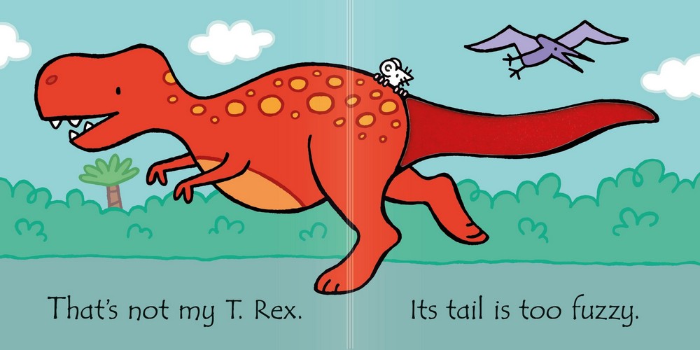 Usborne That's Not My T.Rex - Touch and Feel Baby Book, Early Learning, Dinosaur Themed, Interactive Toddler Book