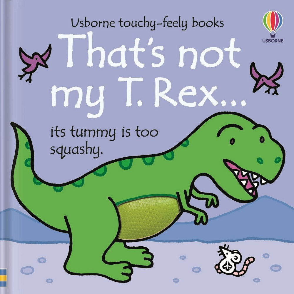 Usborne That's Not My T.Rex - Touch and Feel Baby Book, Early Learning, Dinosaur Themed, Interactive Toddler Book