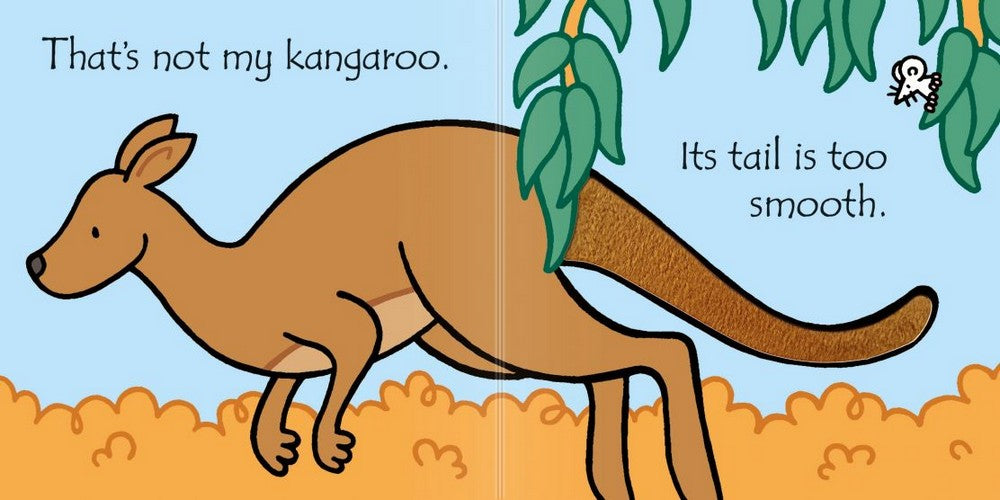 Usborne That's Not My Kangaroo - Touch and Feel, Interactive Story, Early Learning, Baby’s First Book