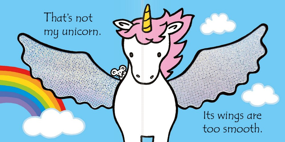 Usborne That's Not My Unicorn - Touch and Feel Baby Book, Interactive Early Learning, Unicorn Themed, Toddler Book