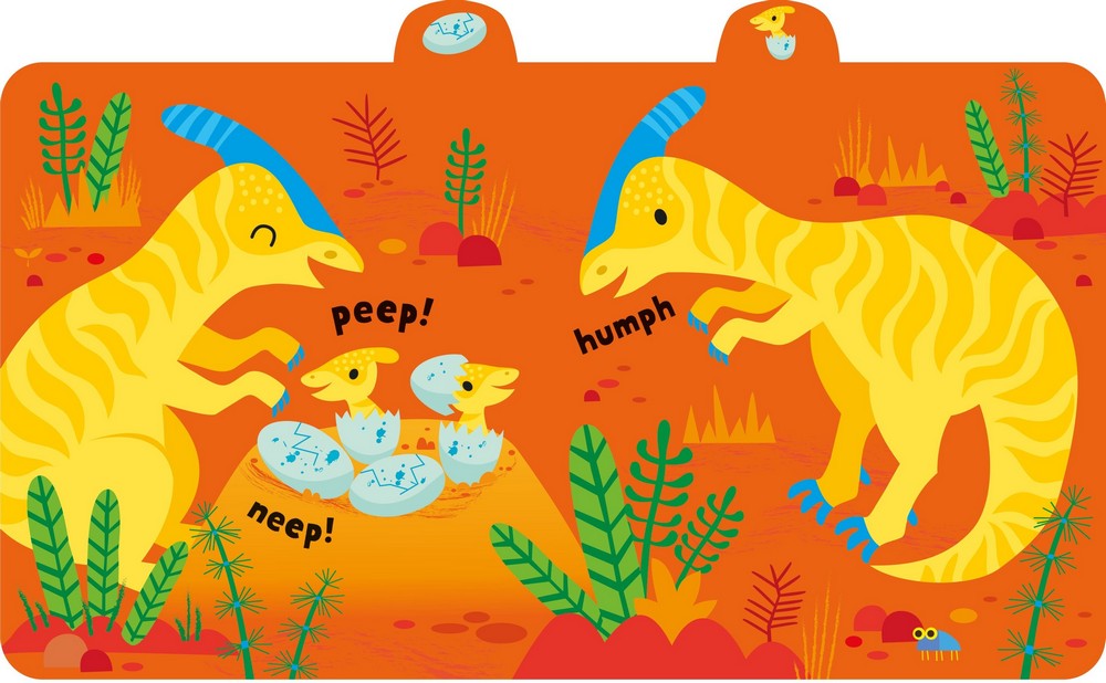 Usborne Baby's Very First Noisy Book: Dinosaurs, Interactive Sound Book, Early Learning, Toddlers