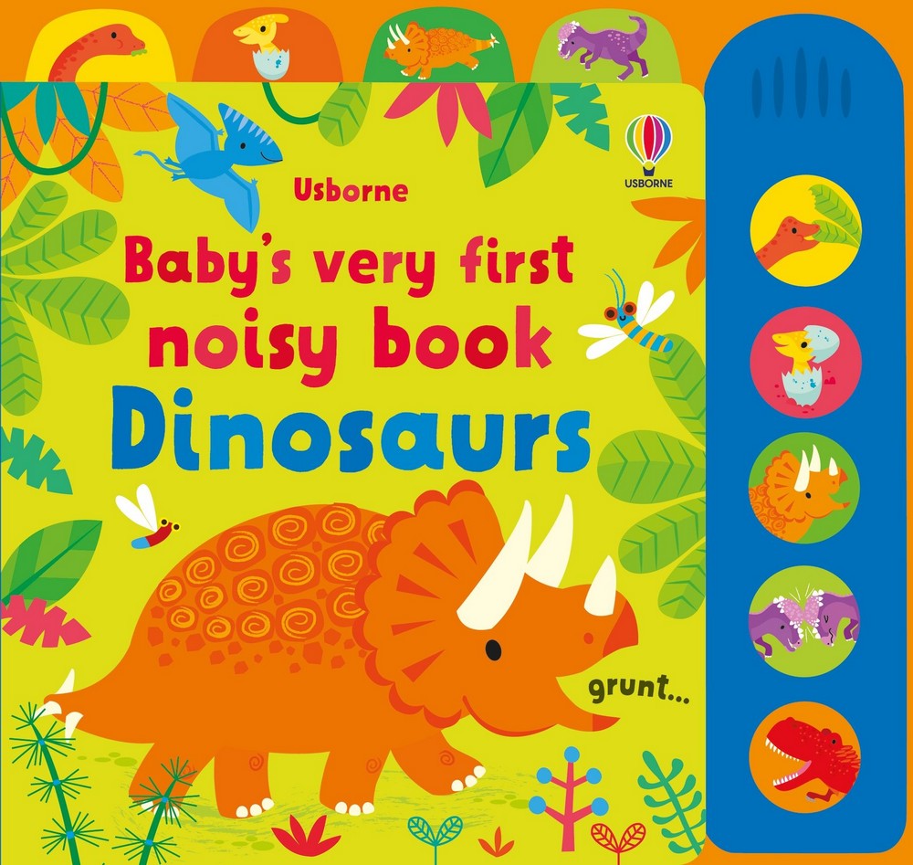 Usborne Baby's Very First Noisy Book: Dinosaurs, Interactive Sound Book, Early Learning, Toddlers