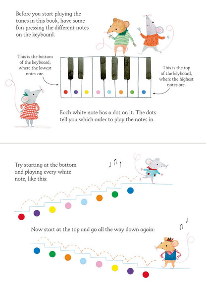 Usborne My First Keyboard Book: Interactive Music, Early Learning, Sound Book, Toddlers