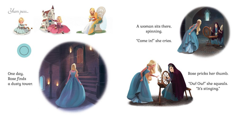 Usborne Listen & Read Story Book: Sleeping Beauty, Interactive Audio, Fairytale, Early Reading for Kids