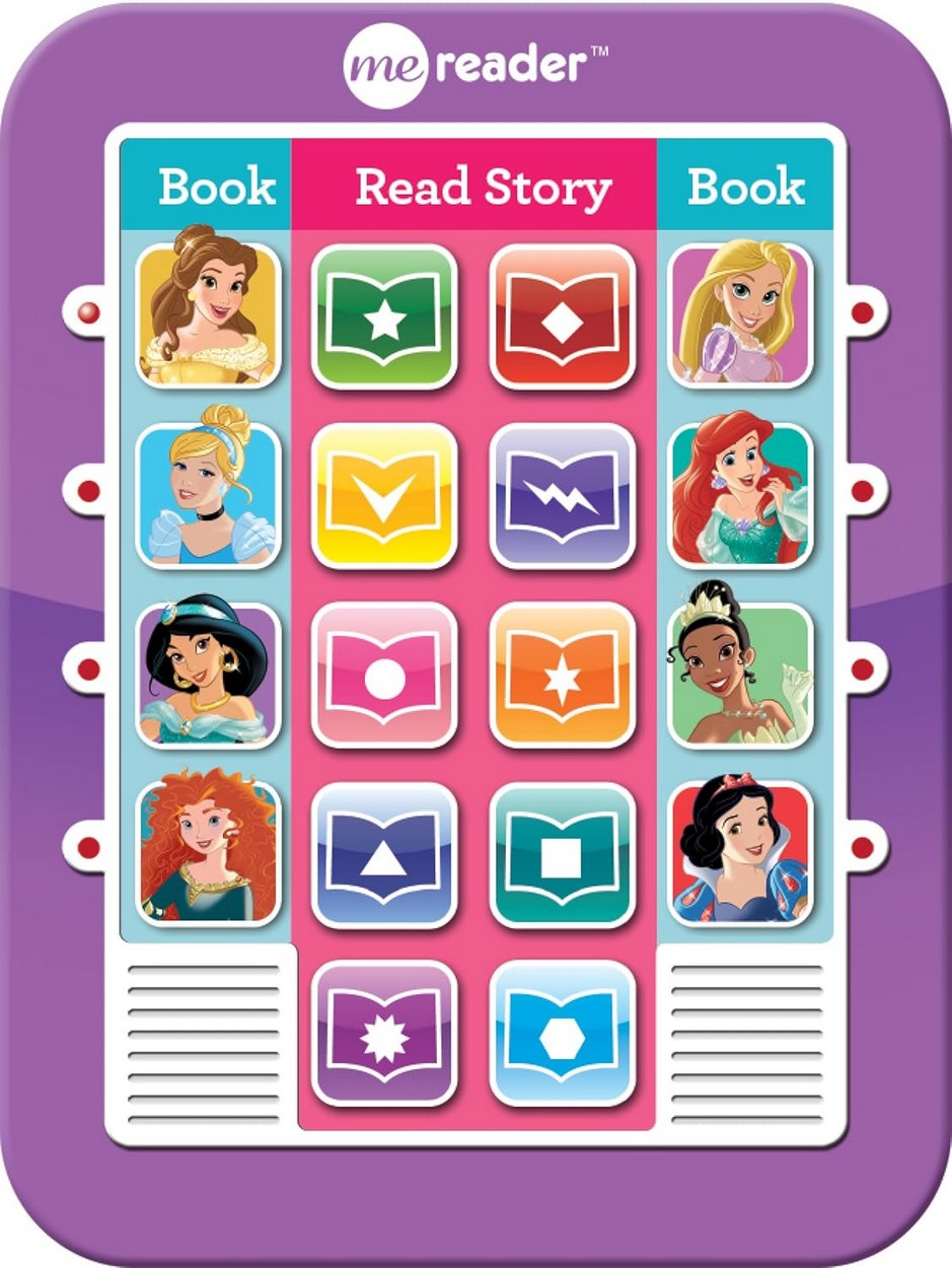 Pikids Me Reader Disney Princess Dream Big – Interactive Storybook Set, 3-Inch Box, Princess Adventures, Kids Learning, Fun Activity