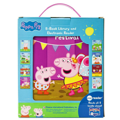 Pikids Me Reader Peppa Pig – Interactive Storybook Set, Peppa Pig Adventures, Kids Learning, Fun Storytime