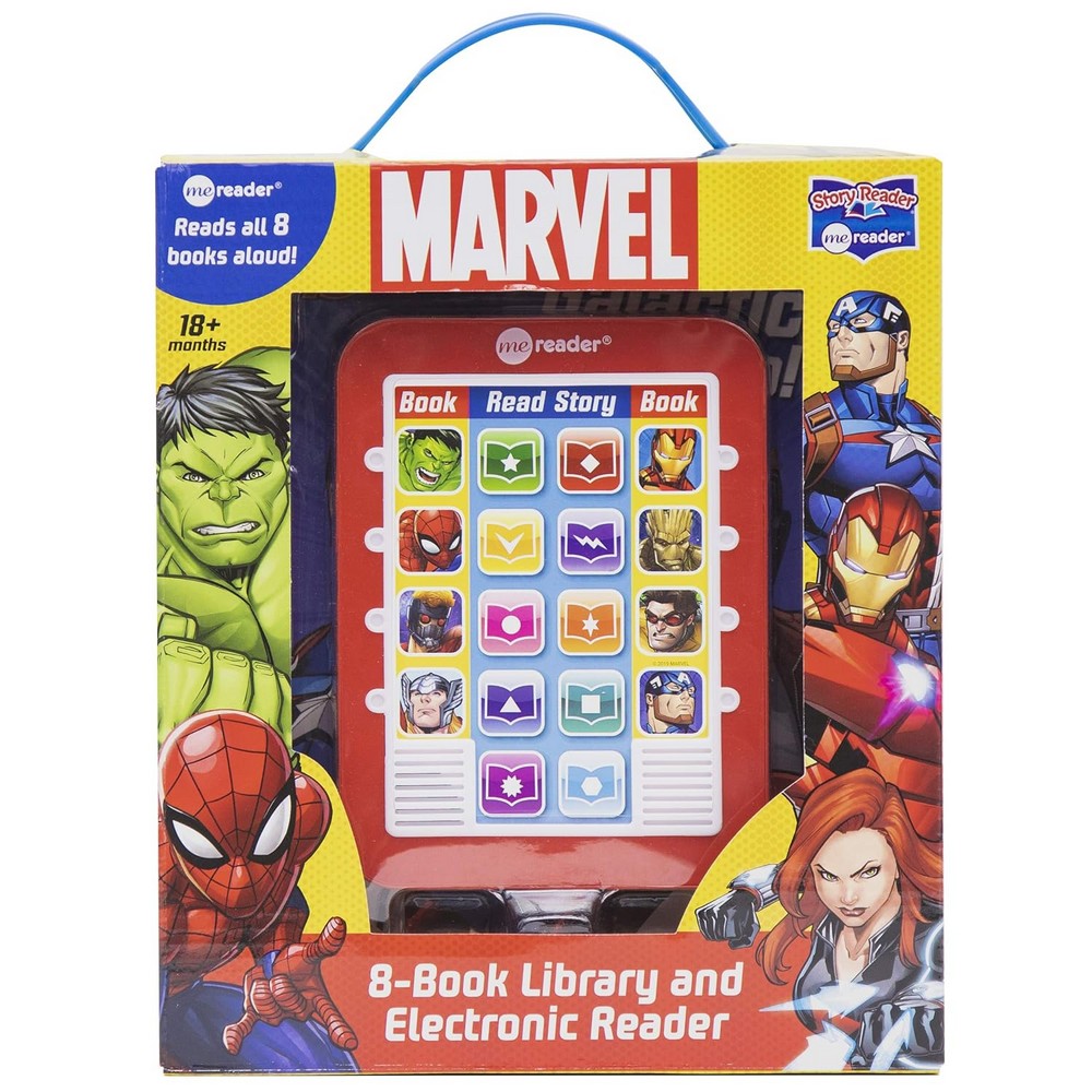 Pikids Me Reader Marvel Refresh – Interactive Storybook Set, Marvel Heroes Adventures, Kids Learning, Fun Storytime