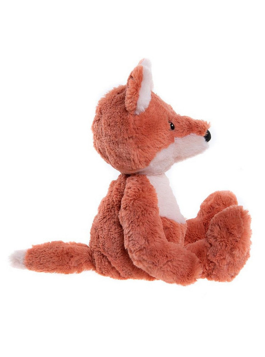 Charlie Bears Folly Fox Marmalade Orange Medium – Handcrafted Plush Fox, Bear Lovers Gift, Adorable Fox Plush, Cozy Toy