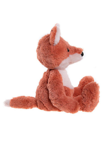 Charlie Bears Folly Fox Marmalade Orange Medium – Handcrafted Plush Fox, Bear Lovers Gift, Adorable Fox Plush, Cozy Toy