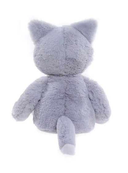 Charlie Bears Puddy Kitten Cloudy Grey Medium – Handcrafted Plush Kitten, Soft Collectible Cat, Cute Cloudy Grey Kitten,  Unique Gift,  Adorable Plush Animal