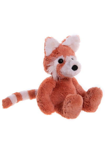 Charlie Bears Ronnie Red Panda Marmalade Medium Size – Handcrafted Plush Red Panda, Soft Collectible Animal, Unique Marmalade Red Panda, Animal Lovers Gift