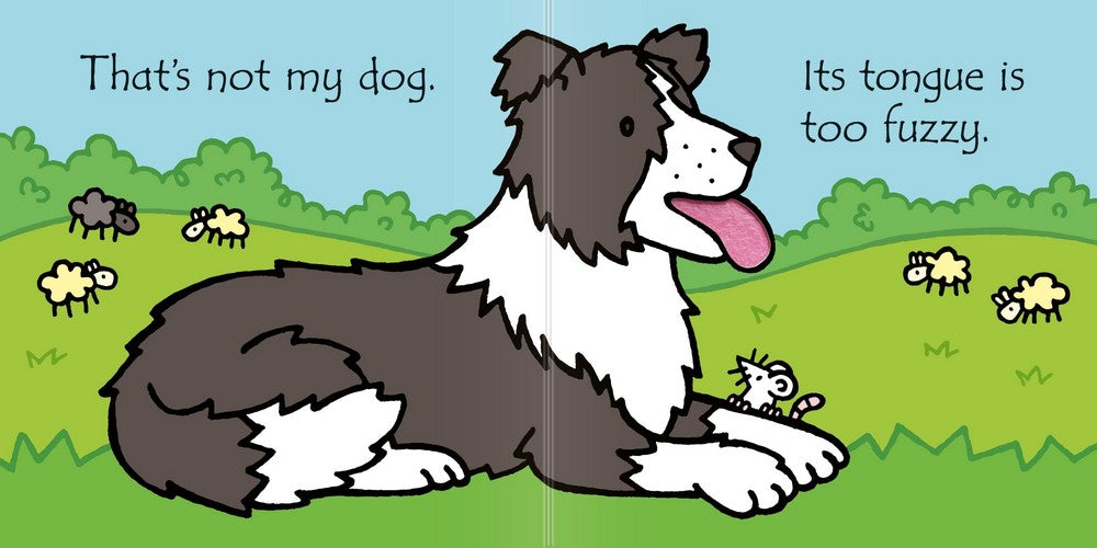 Usborne That's Not My Dog - Touch and Feel Baby Book, Interactive Early Learning, Dog-Themed, Toddler Book