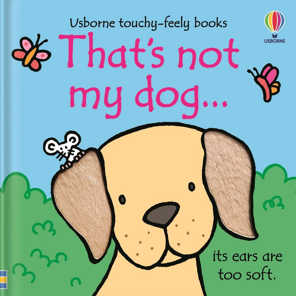 Usborne That's Not My Dog - Touch and Feel Baby Book, Interactive Early Learning, Dog-Themed, Toddler Book