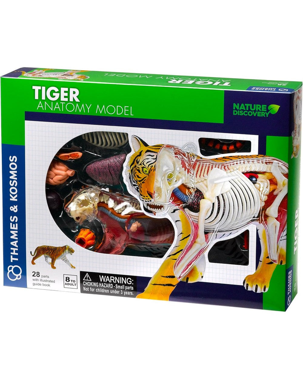 Thames & Kosmos Tiger Kit - Wildlife Exploration Set, Educational STEM Toy, Learn About Tigers, Interactive Animal Discovery for Kids