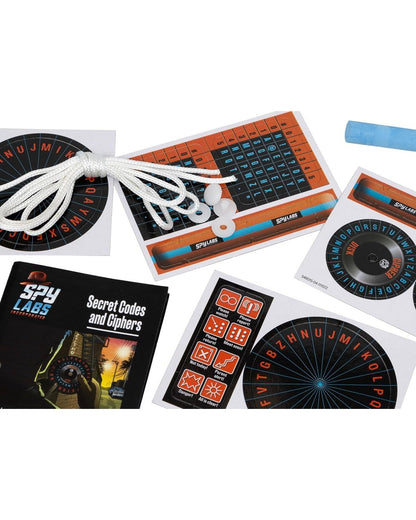 Thames & Kosmos Spy Labs Secret Codes and Ciphers Kit - DIY Code Breaking, Spy Gear for Kids, Educational STEM Toy, Fun Cryptography Activity