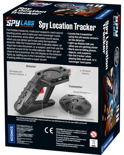 Thames & Kosmos Spy Labs Location Tracker Kit - DIY Tracking Device, Spy Gear for Kids, Educational STEM Toy, Interactive Secret Agent Fun