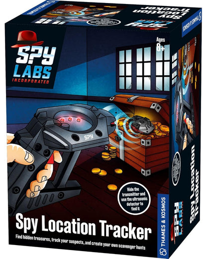 Thames & Kosmos Spy Labs Location Tracker Kit - DIY Tracking Device, Spy Gear for Kids, Educational STEM Toy, Interactive Secret Agent Fun