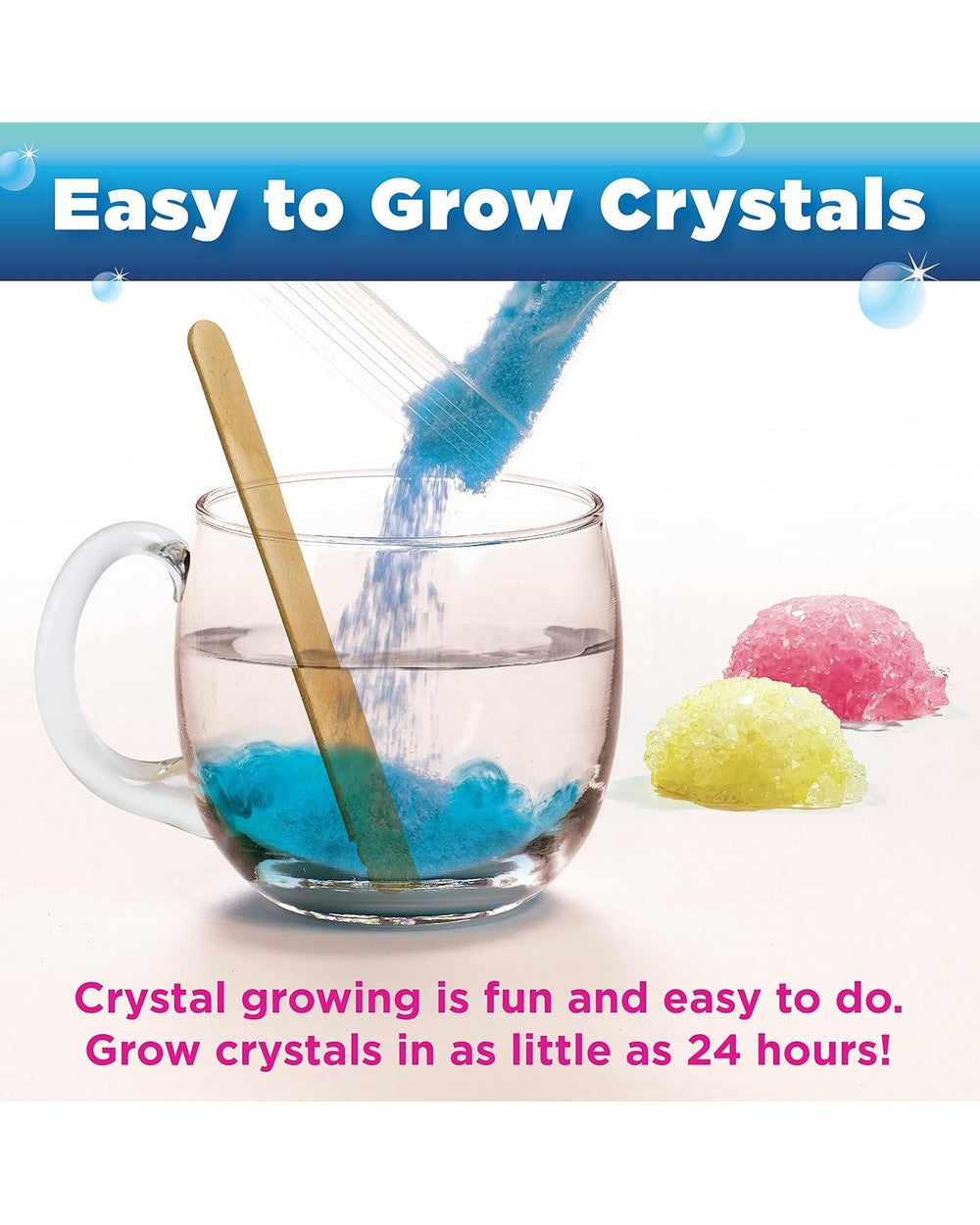 Creativity for Kids Crystal Mermaid Terrarium – DIY Craft Kit for Kids, Create and Decorate a Magical Mermaid-Themed Terrarium with Crystals and Miniatures