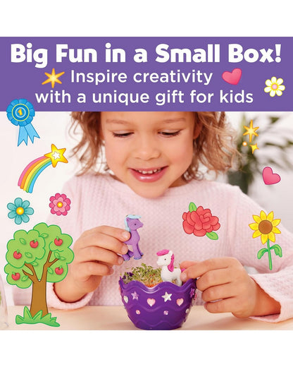 Creativity for Kids Mini Garden Pony Set - DIY Craft Kit, Fun Gardening Toy, Creative Play, Educational Gift