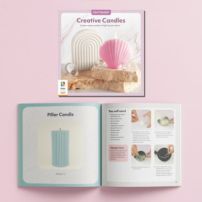 Hinkler Craft Maker Creative Candle Kit – DIY Candle Making Set, Includes Wax, Molds, and Fragrances