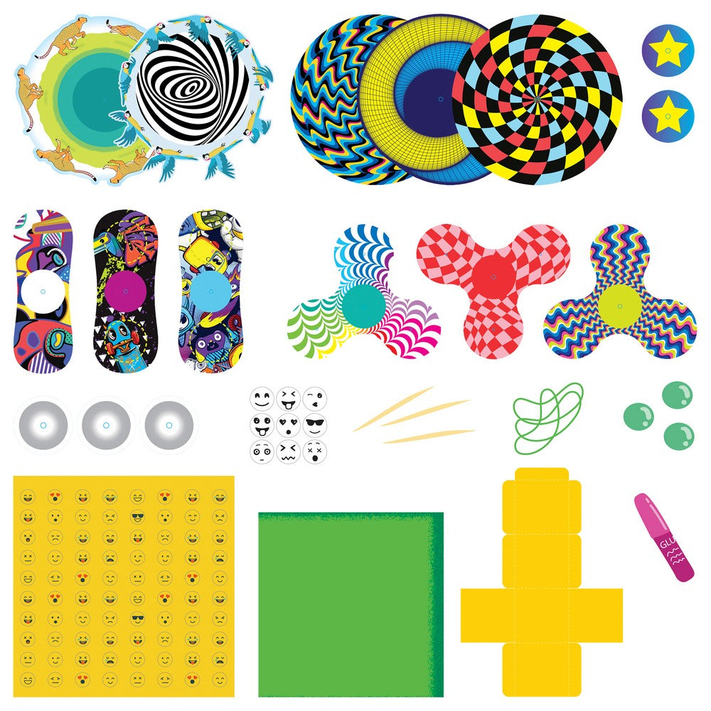 Hinkler Zap! DIY Fidget Toys Kit – Create Your Own Stress-Relieving Fidget Gadgets, Includes Materials, Tools, and Instructions