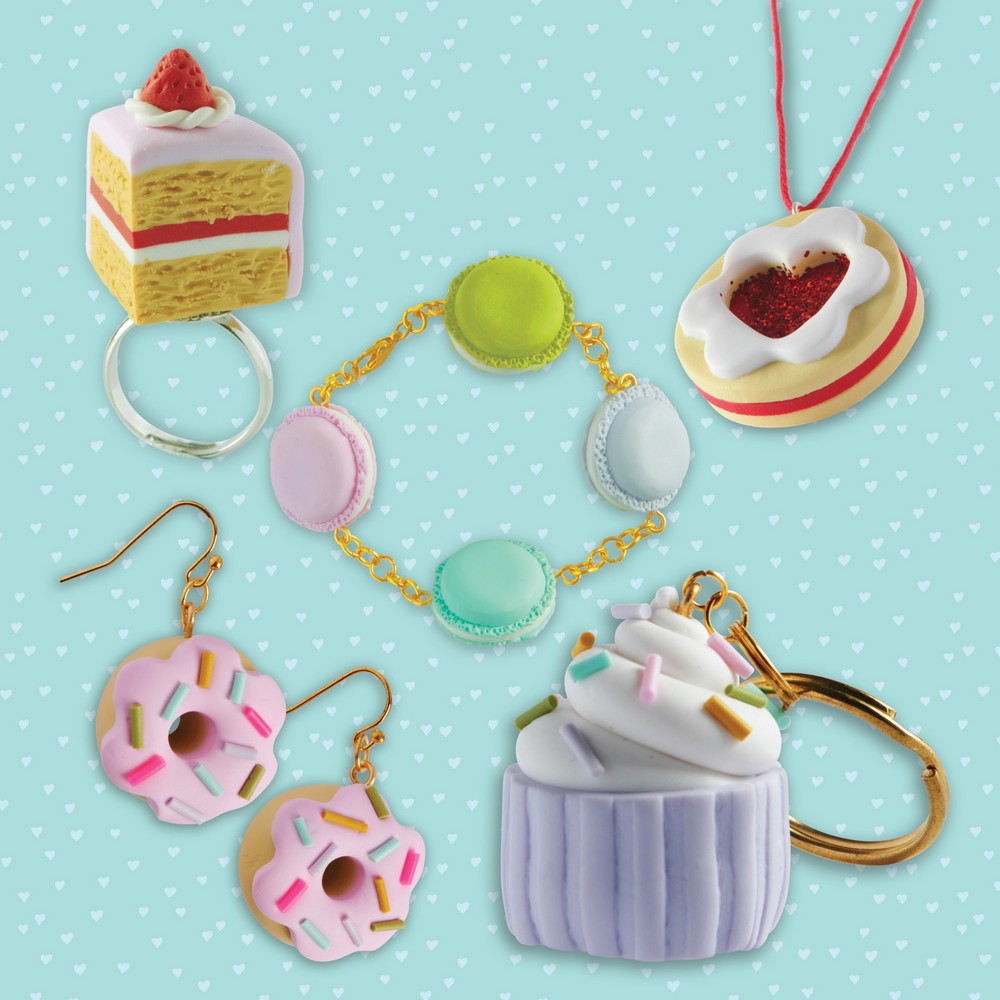 Hinkler Zap! Polymer Clay Jewellery Kit – DIY Jewelry Making Set, Includes Clay, Tools, and Instructions for Custom Earrings and Necklaces