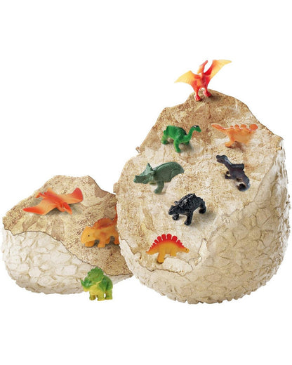 Dan & Darci Jumbo Dino Egg - Dinosaur Excavation Kit, STEM Discovery Toy, Educational Craft, Fun Activity