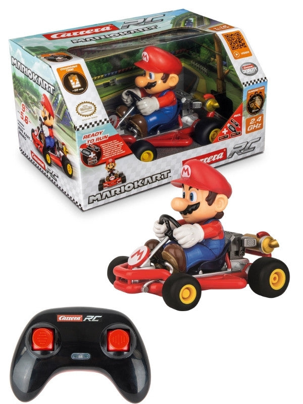 Carrera RC Remote Control Car Super Mario Pipe Kart, Mario Kart RC Car, Remote Control Mario Kart, Super Mario Pipe Kart, Kids Racing Toy, Remote Control Car